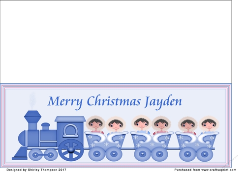 Eskimo kids DL name card (Jayden)