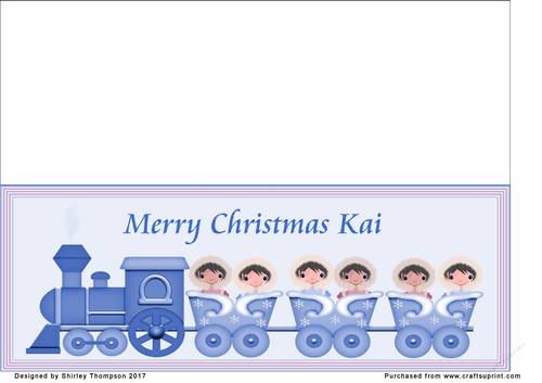 Eskimo kids DL name card (Kai)