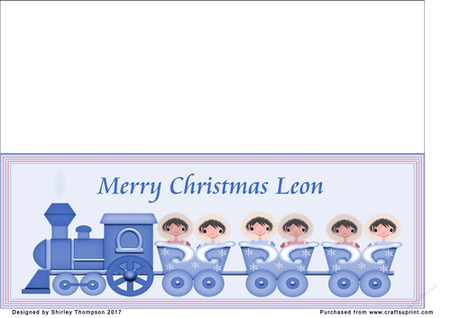 Eskimo kids DL name card (Leon)