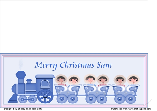 Eskimo kids DL name card (Sam)