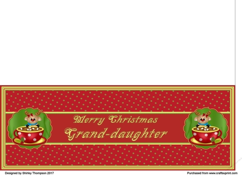 Red hot cocoa DL card (Grand-daughter)