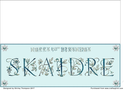 Large DL name card (Skaidre)