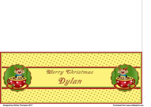 Yellow hot cocoa DL card (Dylan)