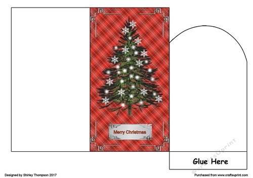 Christmas tree money wallet
