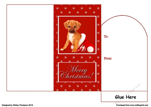Cute puppy money wallet