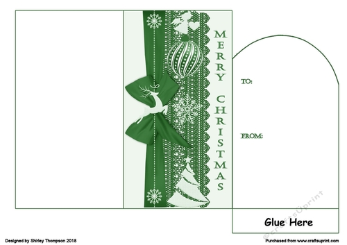 Green border money wallet