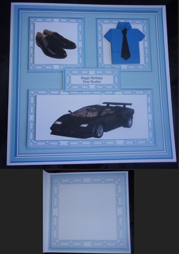 8 x 8 ferrari and origami shirt mini kit