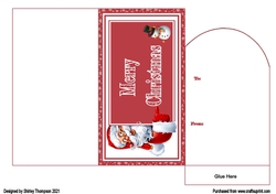 Santa money wallet
