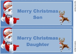 Pair of large DL toppers (Son & Daughter).
