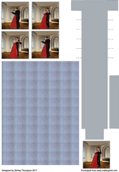 Anniversary Waltz waterfall sheet.