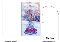 Winter fairy money wallet