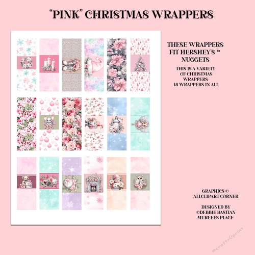 Pink Christmas Wrappers