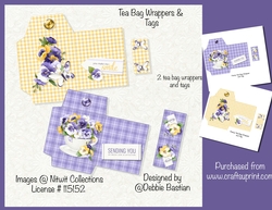 Tea Bag Wrappers & Tags