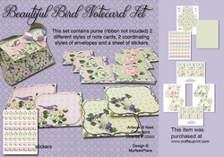 Beautiful Bird Notecard Set