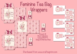 Feminine Tea Bag Wrappers