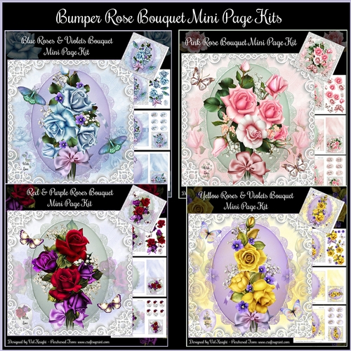 Bumper Kit of Rose Bouquets Mini Kits