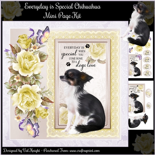 Everyday is Special Chihuahua Mini Page Kit
