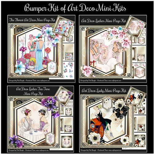 Bumper Kit of Art Deco Mini Kits