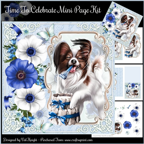 Time To Celebrate Mini Page Kit 