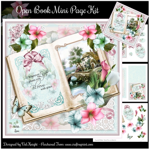 Open Book Mini Page Kit