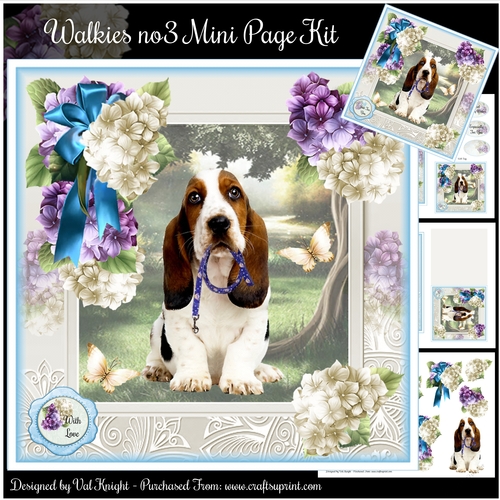 Walkies no3 Mini Page Kit