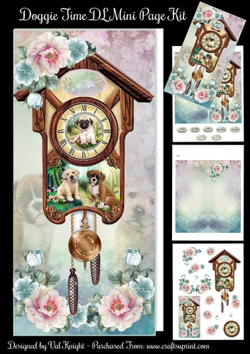 Doggie Time DL Mini Page Kit 