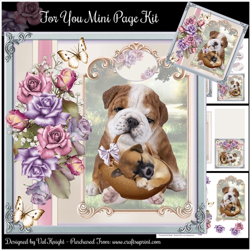 For You Mini Page Kit