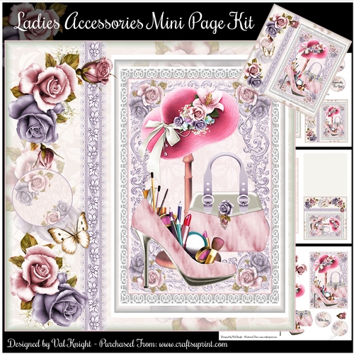 Ladies Accessories Mini Page Kit