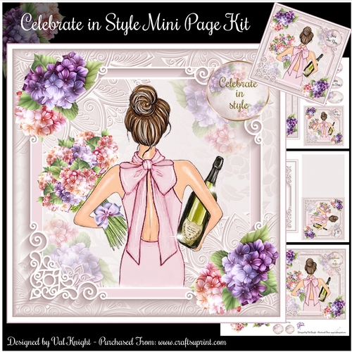 Celebrate in Style Mini Page Kit