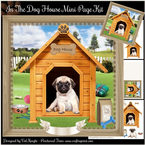 In The Dog House Mini Page Kit