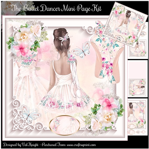 The Ballet Dancer Mini Page Kit