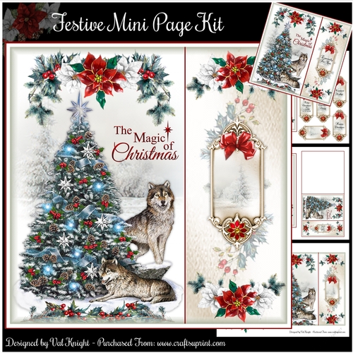 Festive Mini Page Kit   