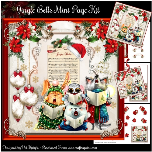 Jingle Bells Mini Page Kit