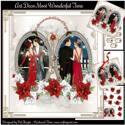 Art Deco Most Wonderful Time Of The Year