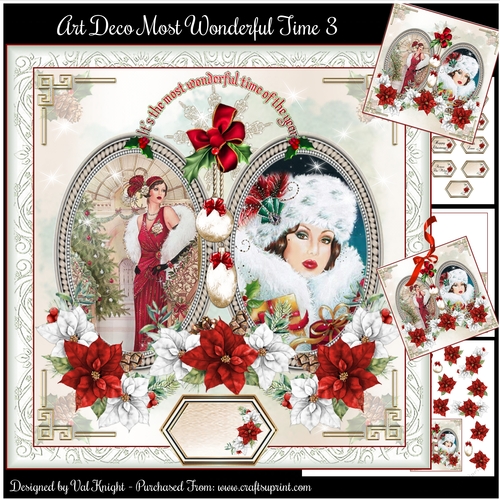 Art Deco 3 Most Wonderful Time Of The Year
