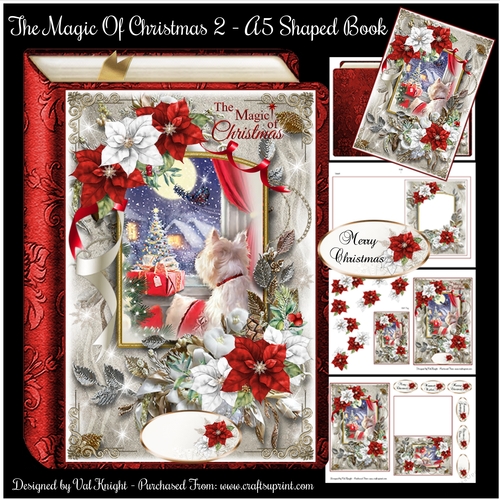 The Magic Of Christmas Book 2 - A5 Mini Page Kit   