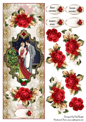 Large DL Art Deco Christmas 02