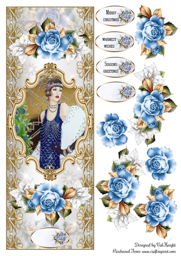 Large DL Art Deco Christmas 04