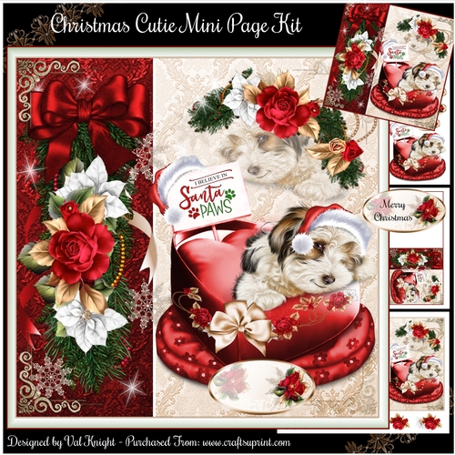 Christmas Cutie Mini Page Kit