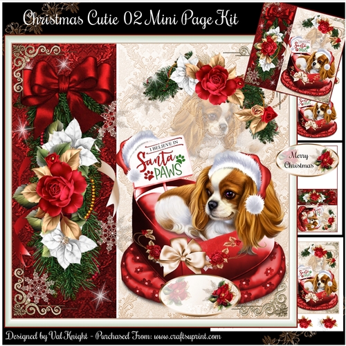 Christmas Cutie 02 Mini Page Kit
