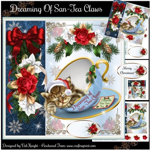 Dreaming Of San-Tea Claws Mini Page Kit