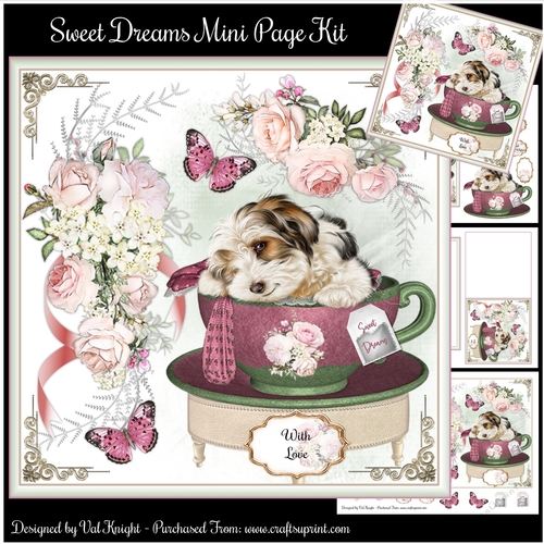Sweet Dreams Mini Page Kit 