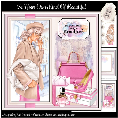 Be Your Own Kind Of Beautiful Mini Page Kit 