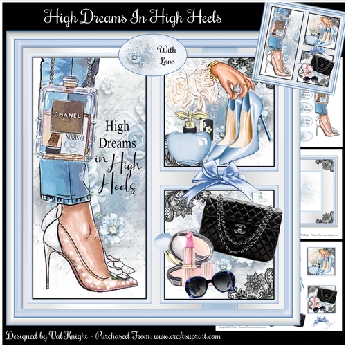 High Dreams In High Heels Mini Page Kit 