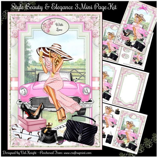 Style Beauty & Elegance 3 Mini Page Kit 