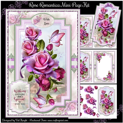 Rose Romantica Mini Page Kit 