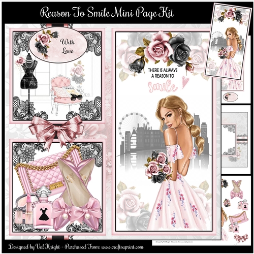 Reason To Smile Mini Page Kit