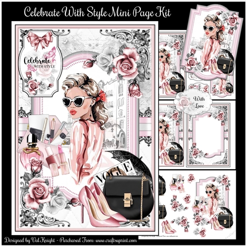 Celebrate With Style Mini Page Kit 
