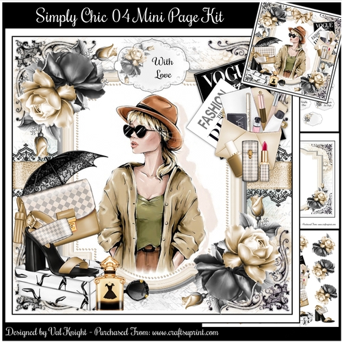 Simply Chic 04 Mini Page Kit 