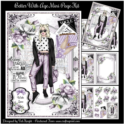 Better With Age Mini Page Kit